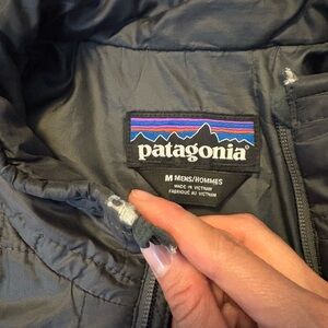 Patagonia Dark Gray Quilted Jacket